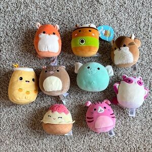 Assorted Squishmallow Plush Toys